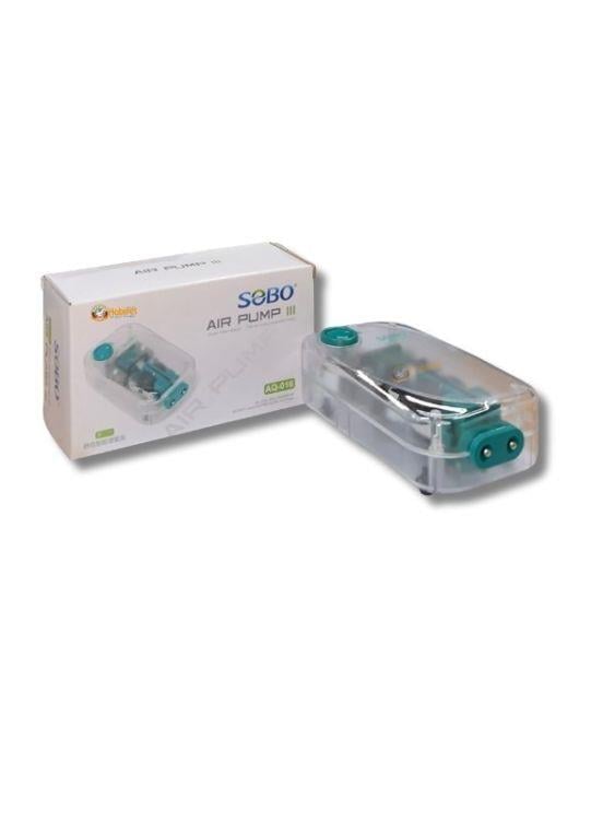 Sobo Sessiz Çift Çıkışlı Güç Ayarlı Akvaryum Hava Motoru AQ-016
