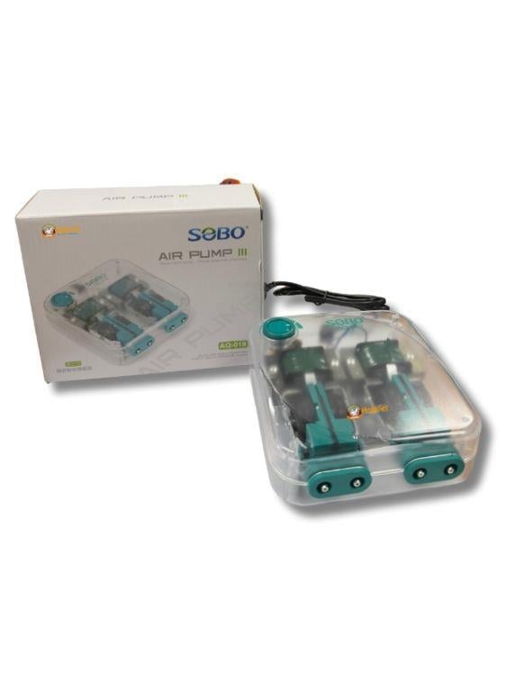 Sobo Sessiz Dört Çıkışlı Güç Ayarlı Akvaryum Hava Motoru AQ-019