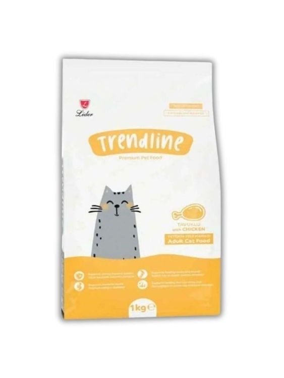 Trendline Tavuklu Yetişkin Kedi Maması 1 Kg