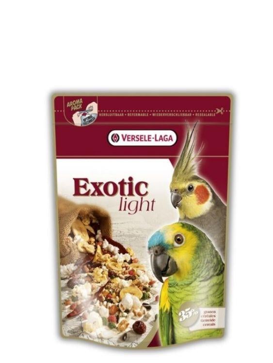Versele Laga Exotic Light Paraketler İçin Kuru Meyve ve Kuruyemiş Karışımı 750 gr