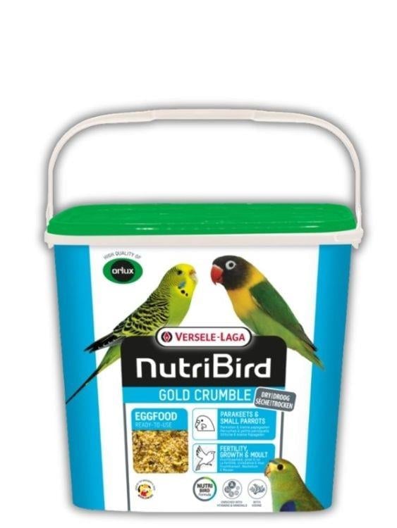 Versele Laga Gold Crumble Muhabbet Kuşları İçin Yumurtalı Kuru Mama 4 Kg