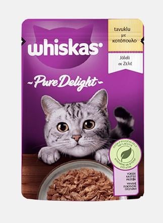 Whiskas Pure Delight Tavuklu Pouch 85 Gr X 28 Adet (450199)