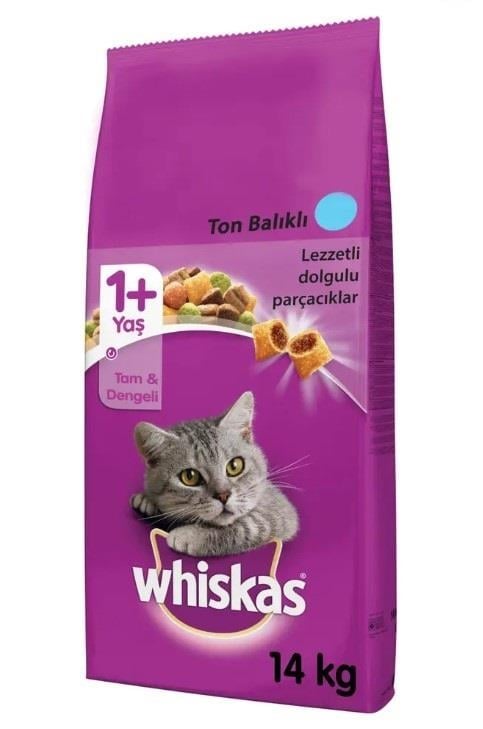Whiskas Ton Balıklı Yetişkin Kedi Maması 14 Kg (149658)
