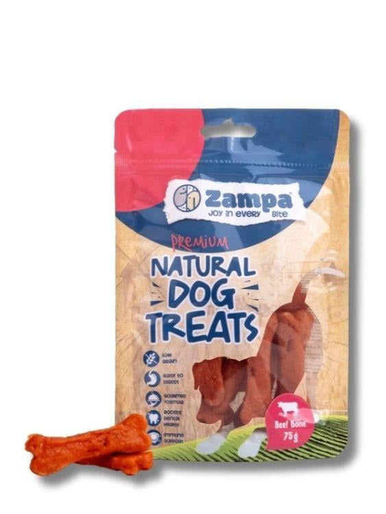 Zampa Kemik Şeklinde Dana Eti Köpek Ödül Maması 75 gr