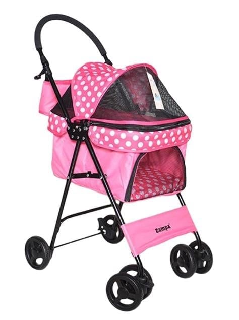 Zampa Perez (BL07-P) Kedi Köpek Arabası Pembe 42X63X89 Cm