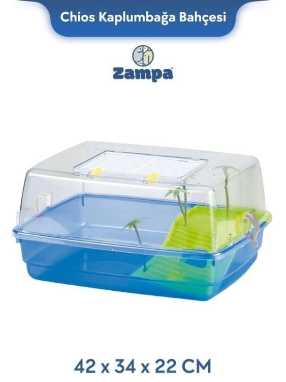 Zampa Plus Chios Kaplumbağa Bahçesi 42x34x22 cm(ZIT-3058)