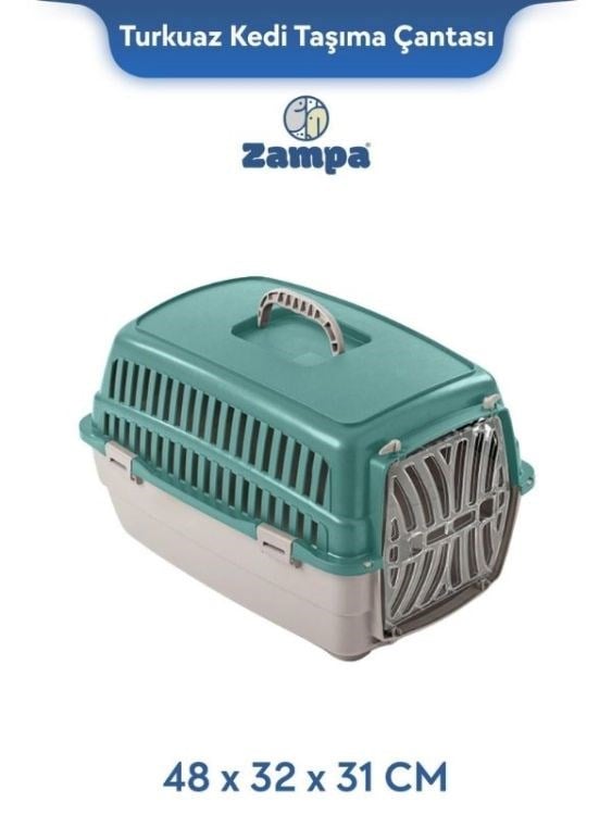 Zampa Plus Voyager Small Plastik Taşıma Çantası 48x32x31 cm (ZIT-2310)