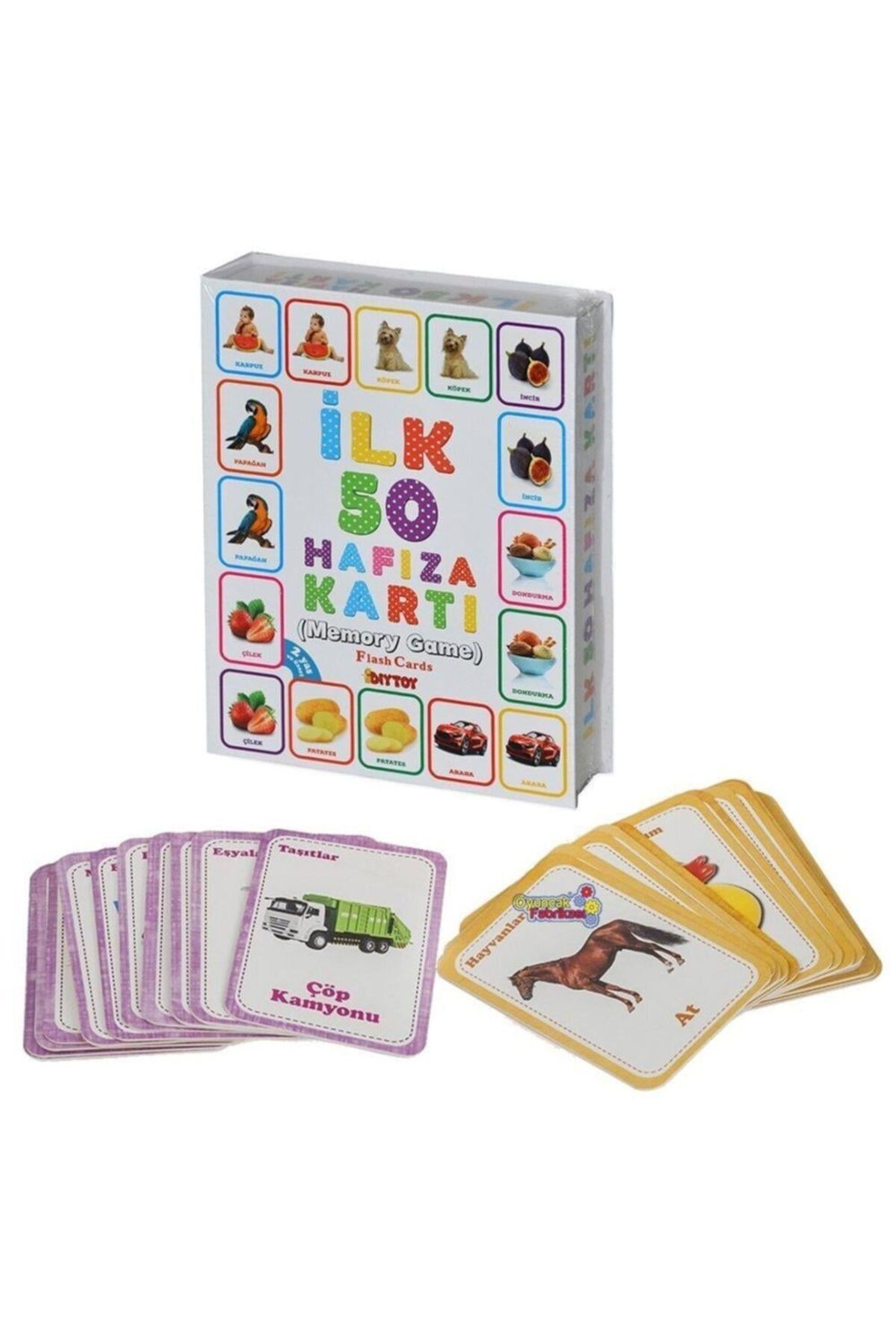 Ilk 50 Hafıza Kartı Memory Game Flash Cards