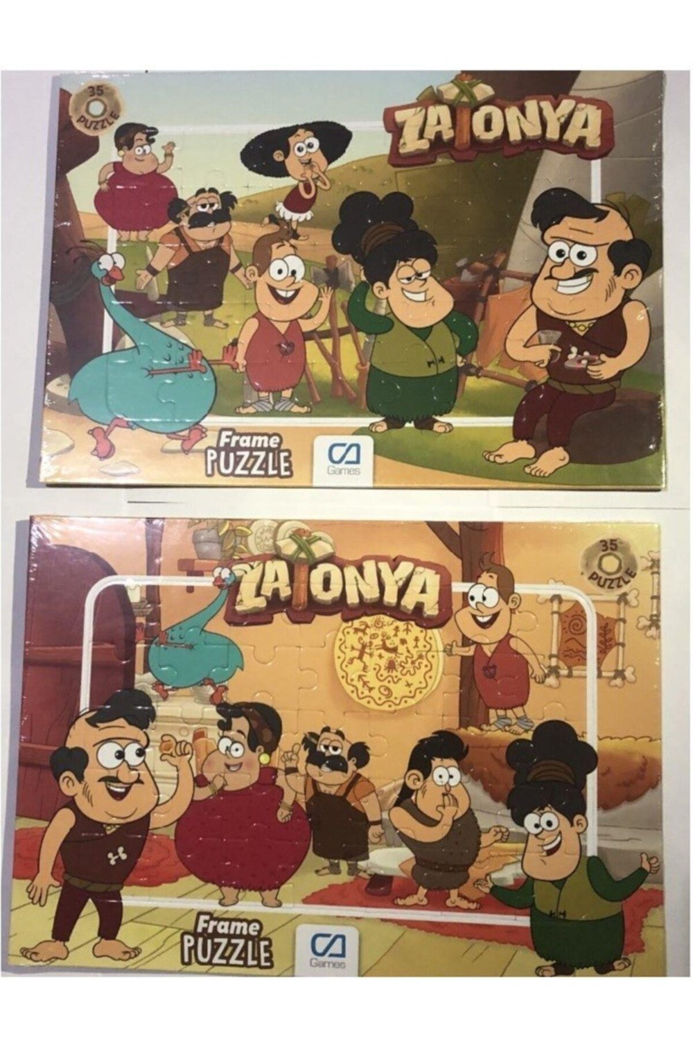 Zatonya Frame Puzzle 35 Parça X 2li Set