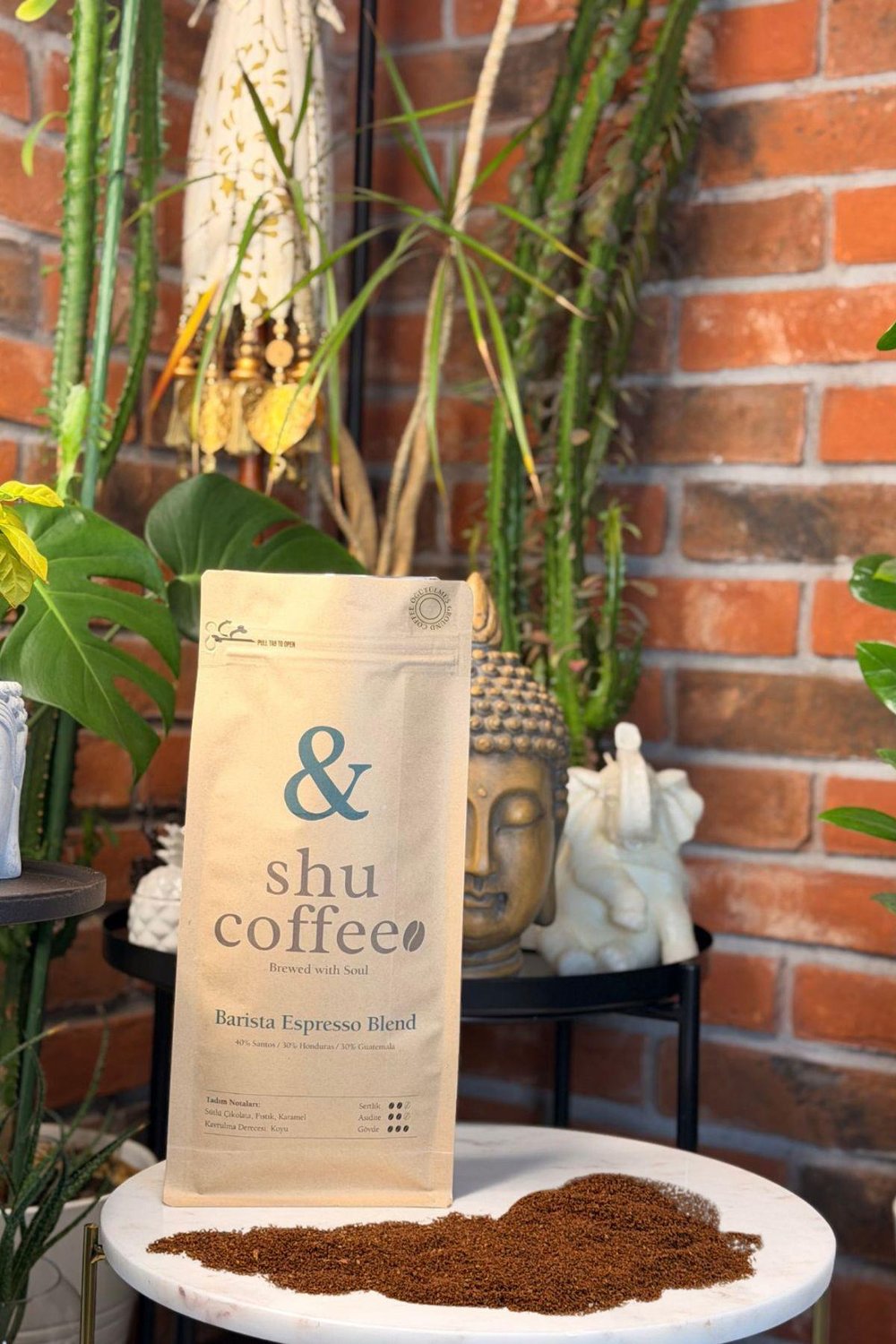 Barista Espresso Blend (40% Santos 30% Honduras 30% Guatemala) 1 kg Öğütülmüş Kahve