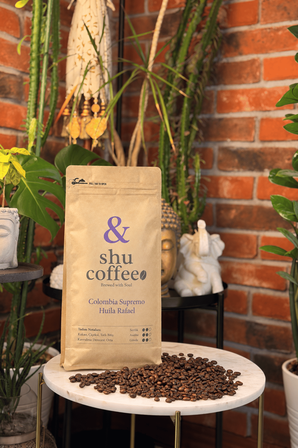 Colombia Supremo Huila Rafael 1 Kg Çekirdek Kahve