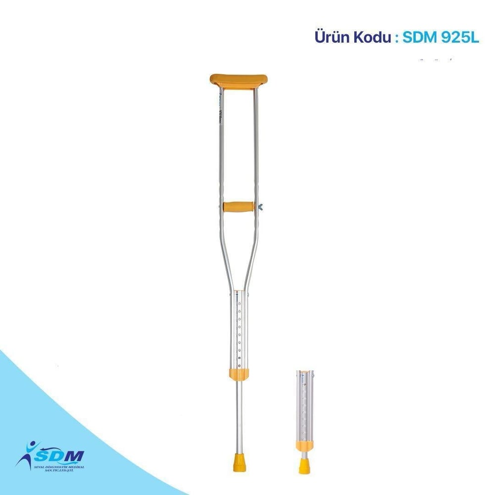 SDM925L(M) Ayarlanabilir Alüminyum Koltuk Değneği Large