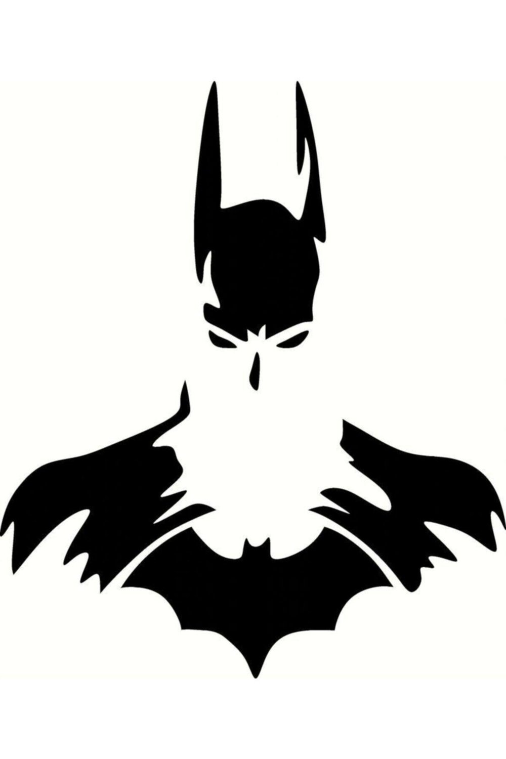 Batman Tasarımlı Oto özel yeni sticker Siyah 20*15 Cm