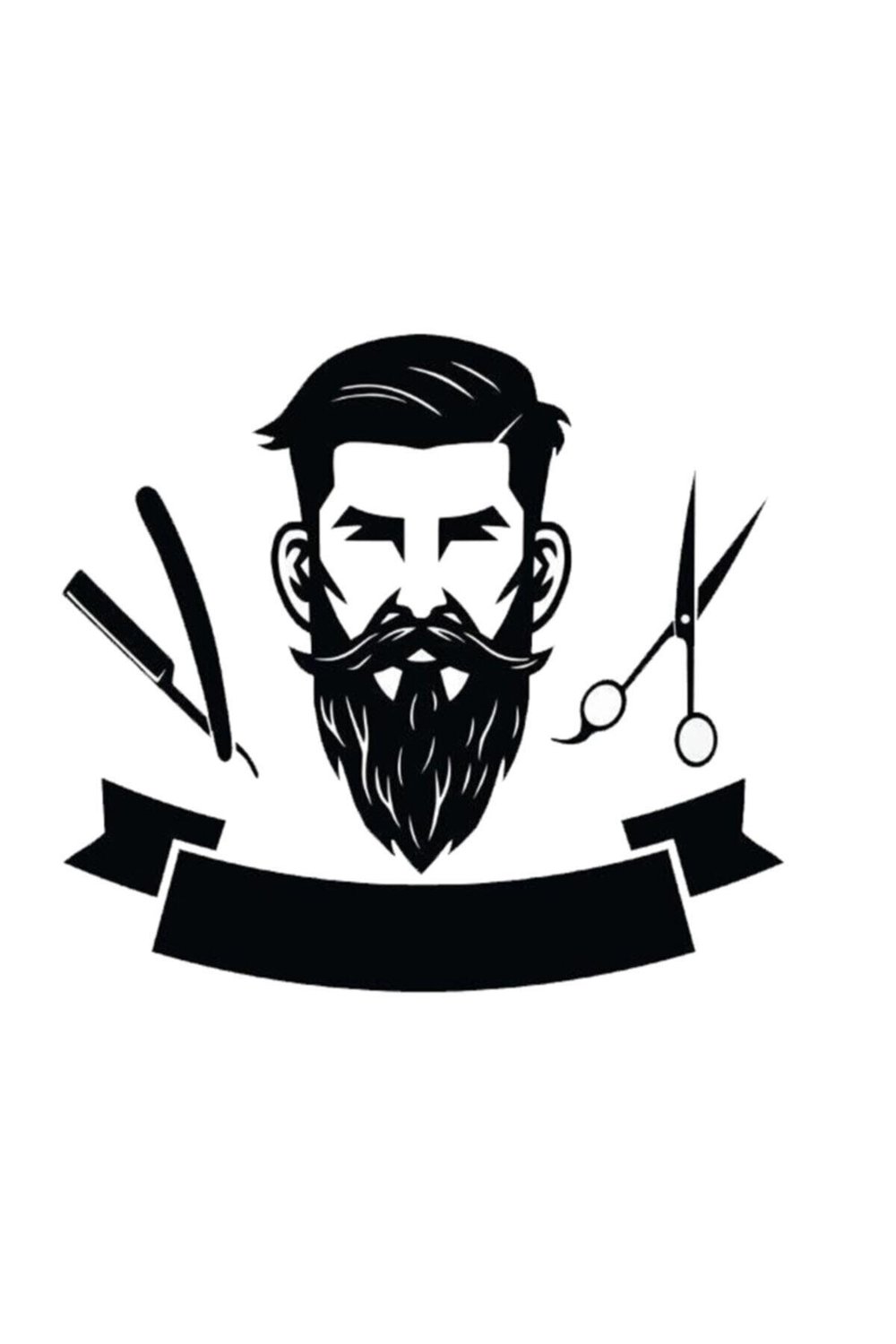 Erkek Kuaför özel yeni sticker