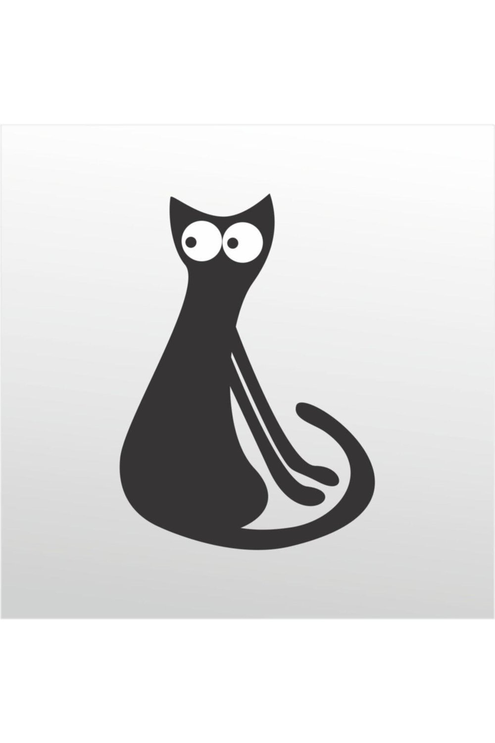 Folyo özel yeni sticker Kedi 118
