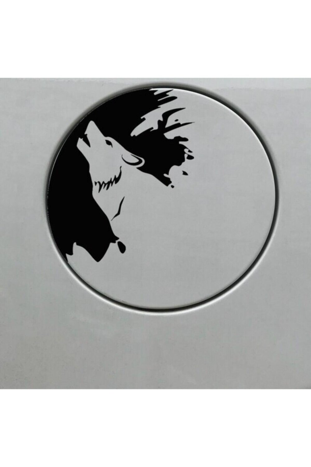 Kurt Tasarım Su Geçirmez Çıkarılabilir Oto özel yeni sticker 25*29 Cm