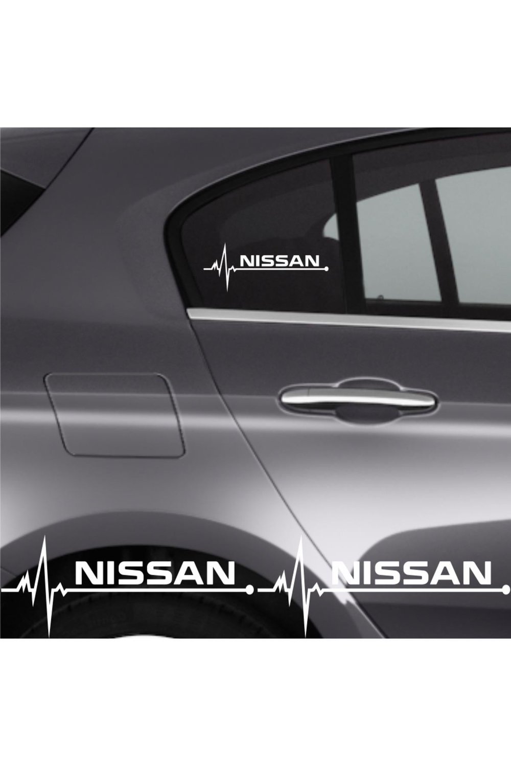 Nissan Juke İçin şık tasarım karbon sticker seti Aksesuar Oto Ritim özel yeni sticker 2 Adet 20*9 Cm