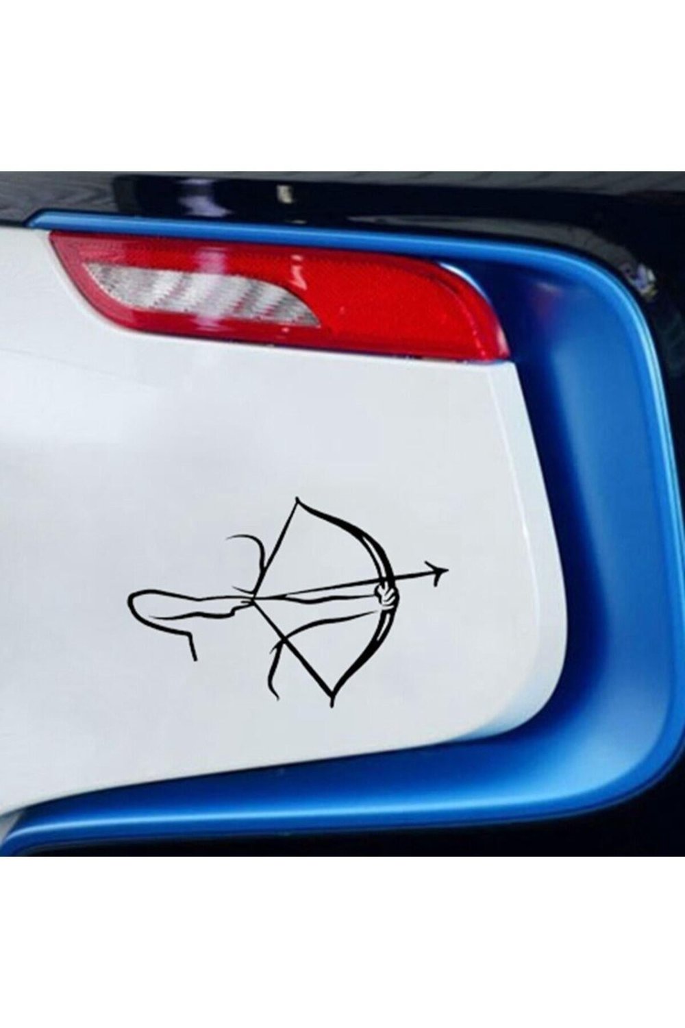 Okçuluk Spor Tasarım Oto özel yeni sticker Siyah 19*12,5 Cm