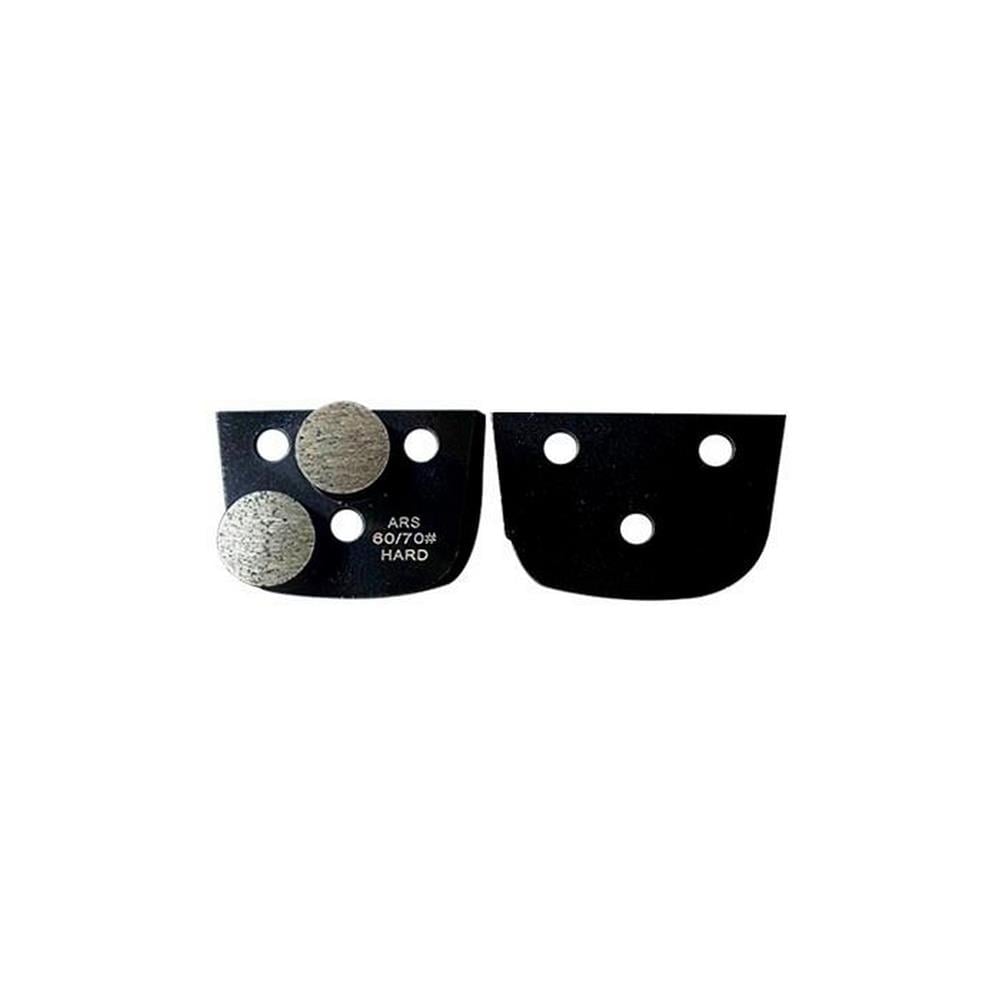 LAVINA VE HTG UYUMLU SİYAH METAL ELMAS 2 BUTON SEGMENTS 60/70 # SOFT BOND