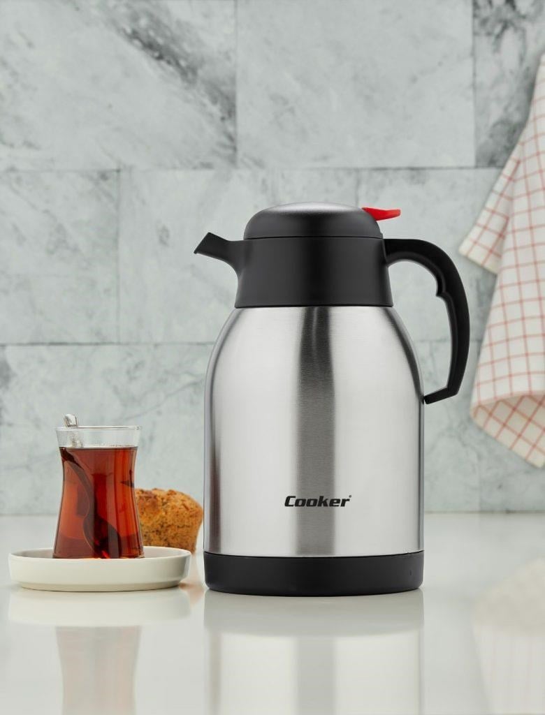 COOKER CKR2005 2 Litre ÇELİK TERMOS | Kredi Kartsız Elden Taksit | Habipler AVM