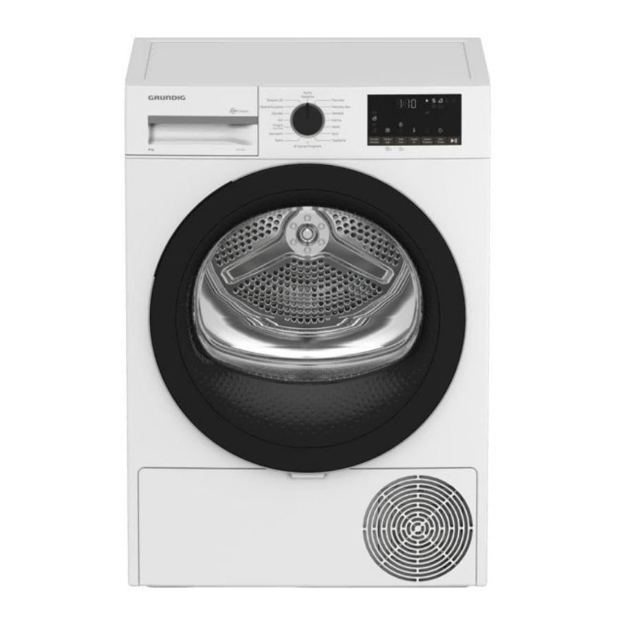 GRUNDIG GPDH 9635 ISI POMPALI ÇAMAŞIR KURUTMA MAKİNESİ | Kredi Kartsız Elden Taksit | Habipler AVM
