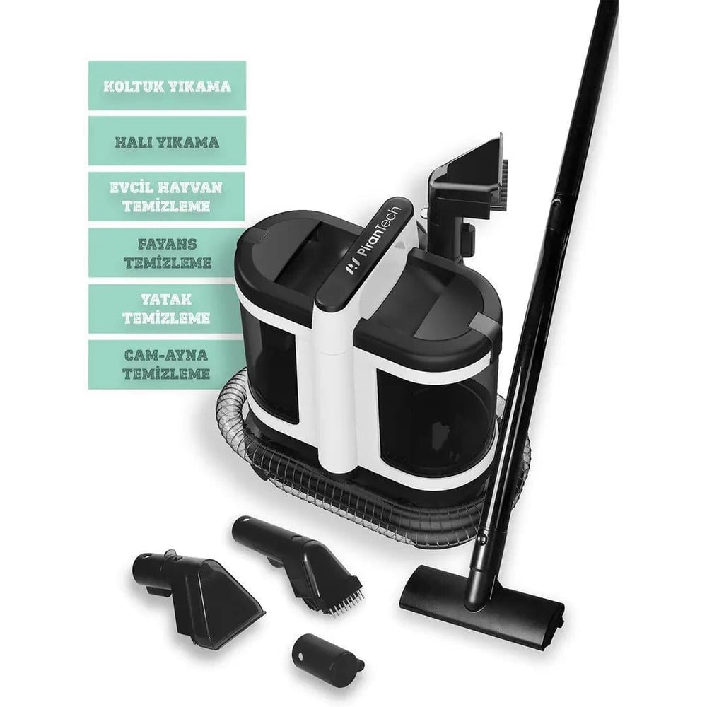 PİRANTECH V22C CAM TEMİZLEME, KOLTUK ve HALI YIKAMA MAKİNESİ