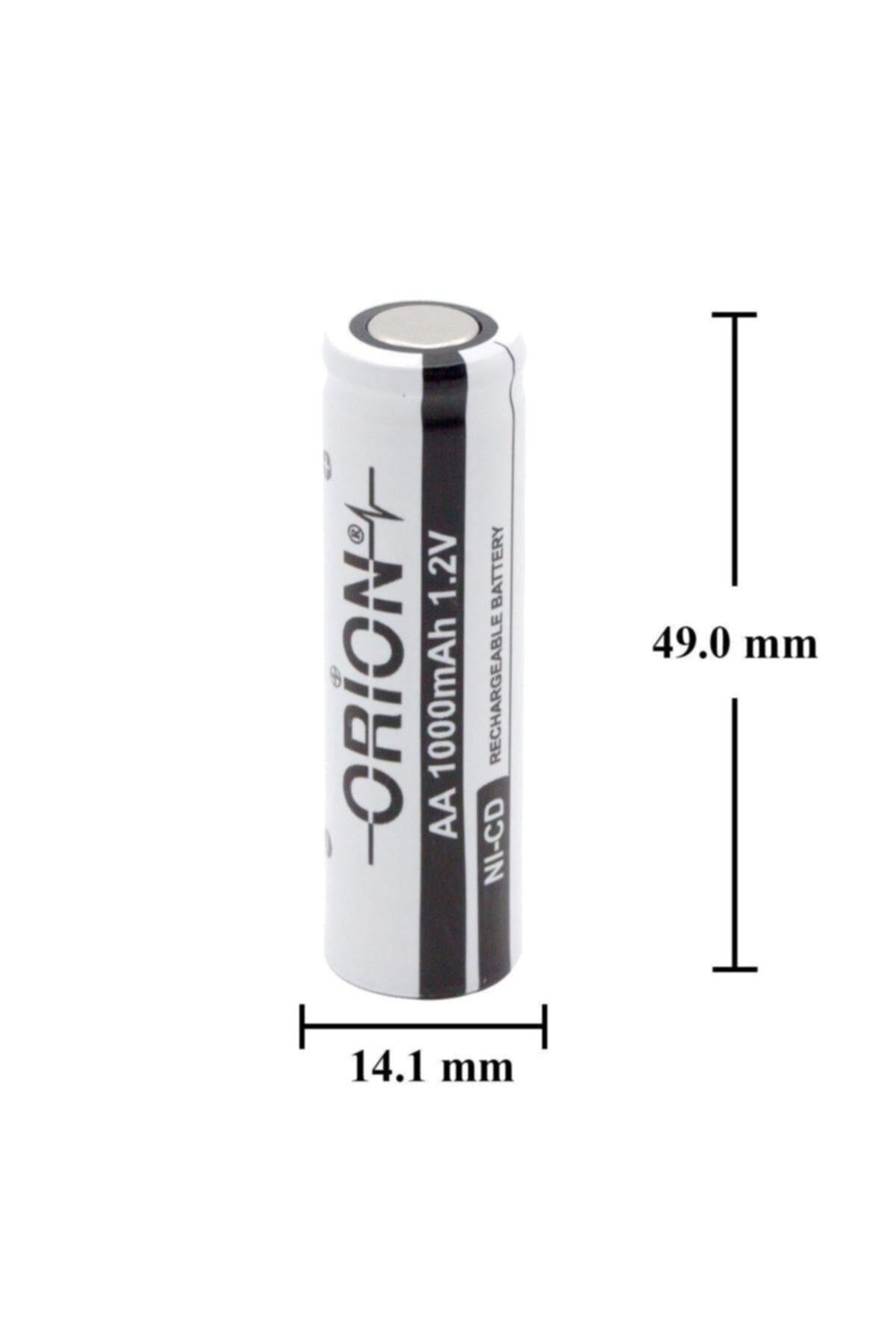 1.2v Ni-cd Aa 1000mah Şarj Edilebilir Kalem Pil Başlıksız