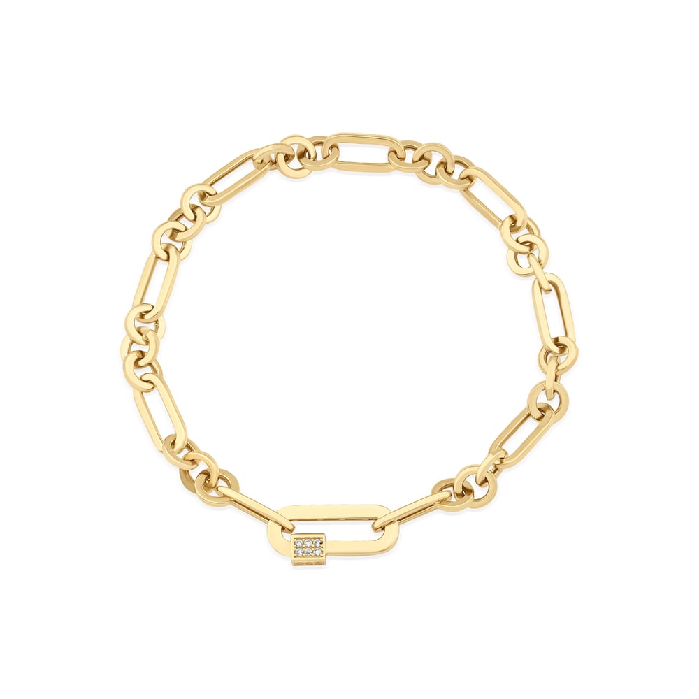 14 Ayar Charm Kilitli Set