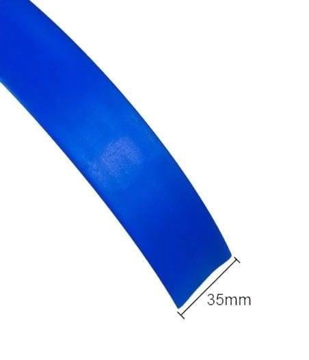 35mm Mavi Batarya Kaplama Shrink 21700 Pile Uygun Isıyla Daralan PVC Makaron