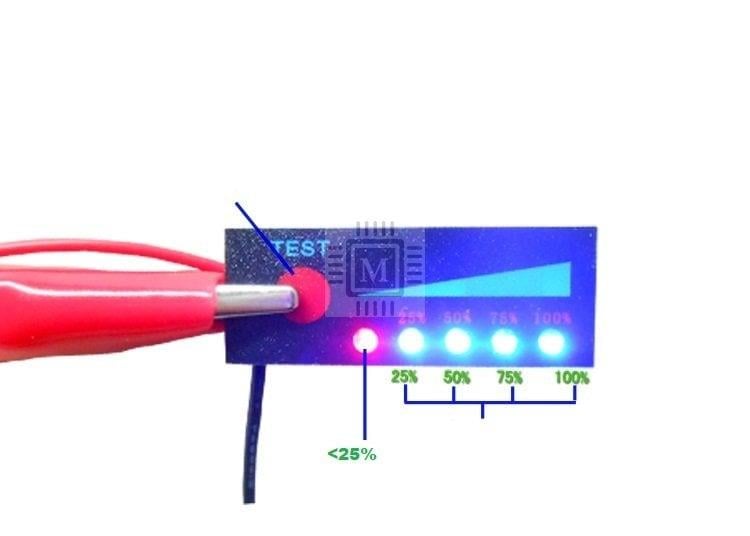 5S (21V) Lityum LED Seviye Göstergesi