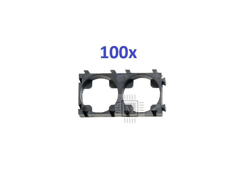 Meltis 18650 2x1 Pil Tutucu Holder  (x100 adet)