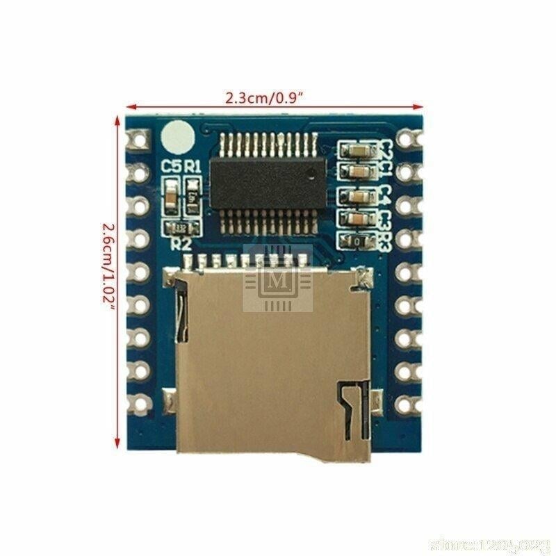 SD Kart Okuyuculu MP3 Dekoder Modül