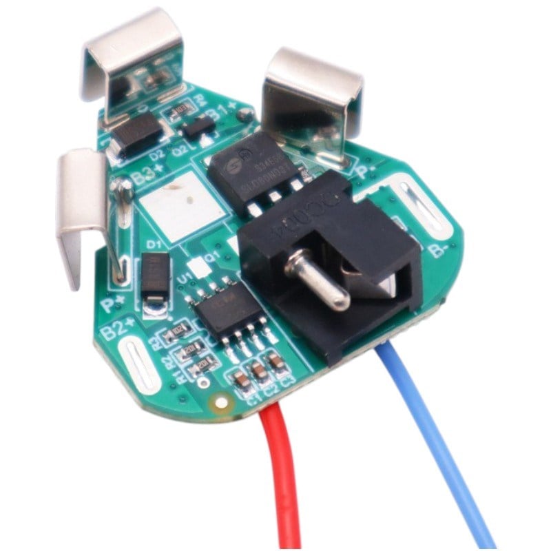 3S 6A 12.6V Lityum Batarya BMS Üçgen (Armut Bataryalar İçin)