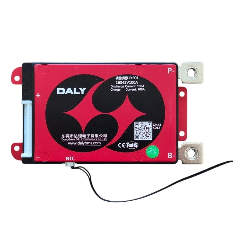 DALY 16S 100A Balanslı LiFePO4 Batarya BMS (on/off kontaklı)
