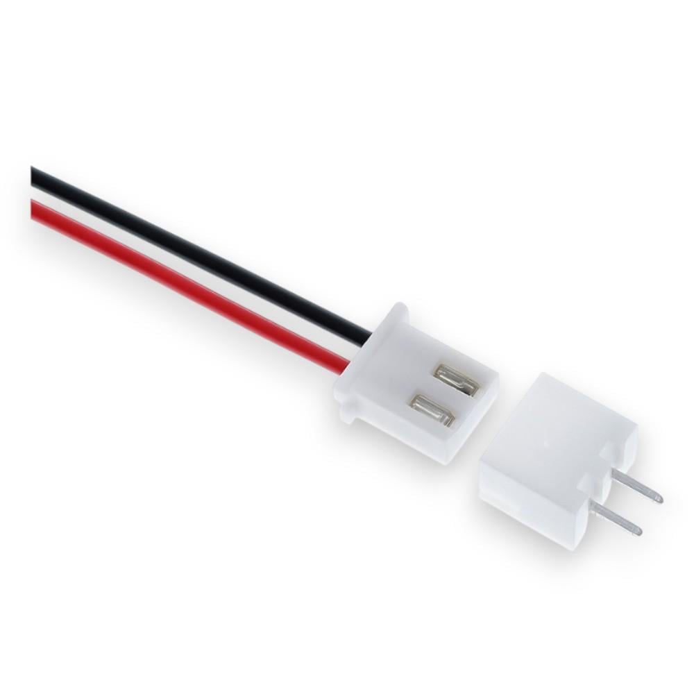 JST-XH 2.54mm 26AWG 20cm 2 pin Dişi + Erkek