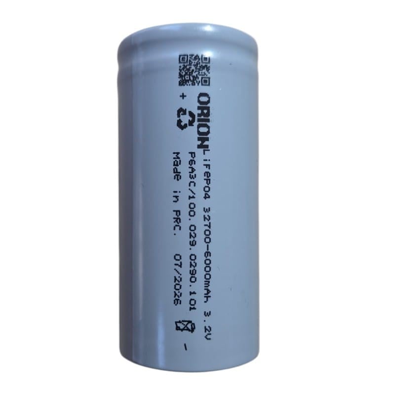 ORION PİL LIFEPO4 IFR 32700 6000 MAH 3C MAVİ