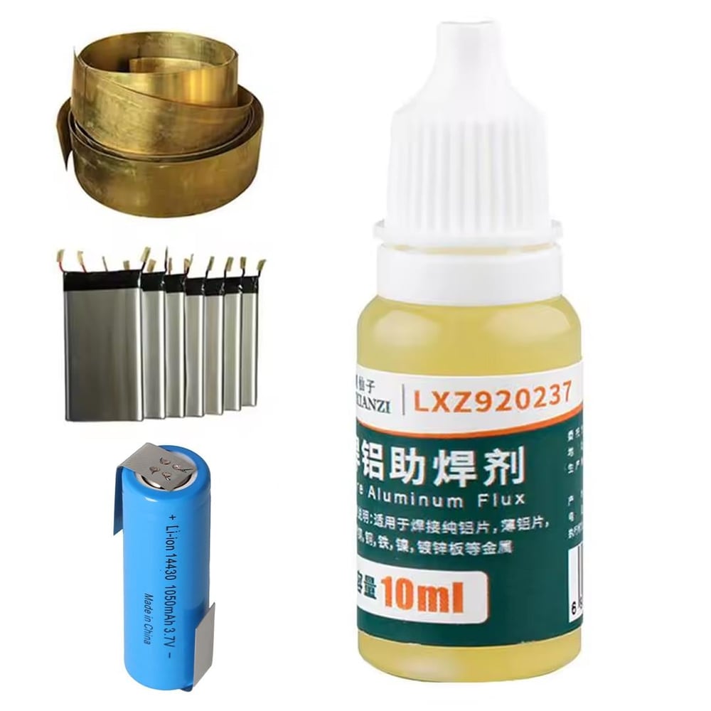 SIVI LEHİM FLUX PASTASI 10ML PASLANMAZ ÇELİK NİKEL ALÜMİNYUM BAKIR