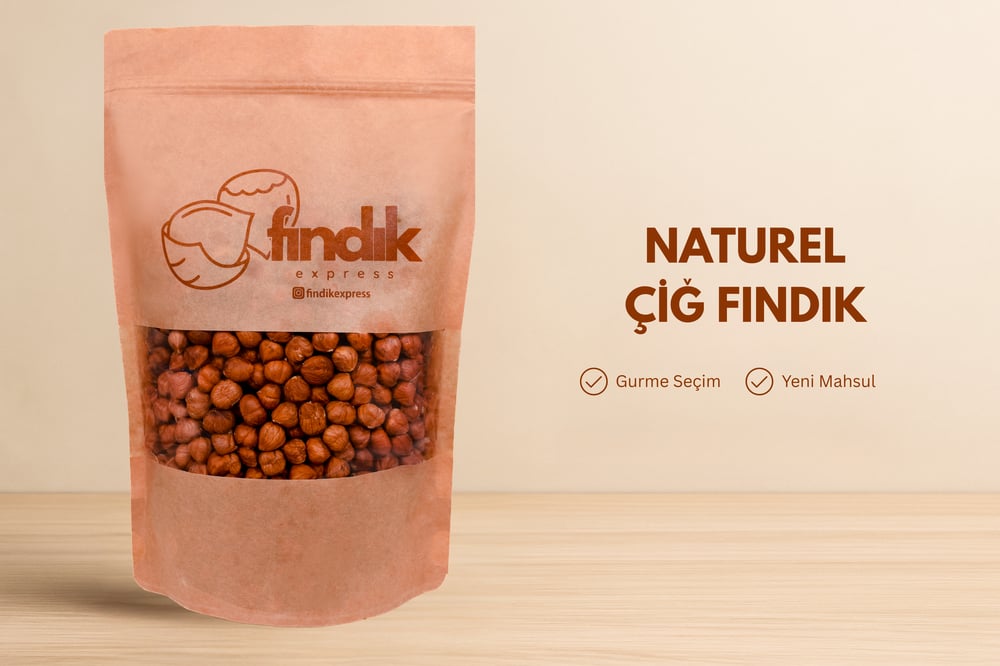 Naturel Çiğ İç Fındık 500 Gr