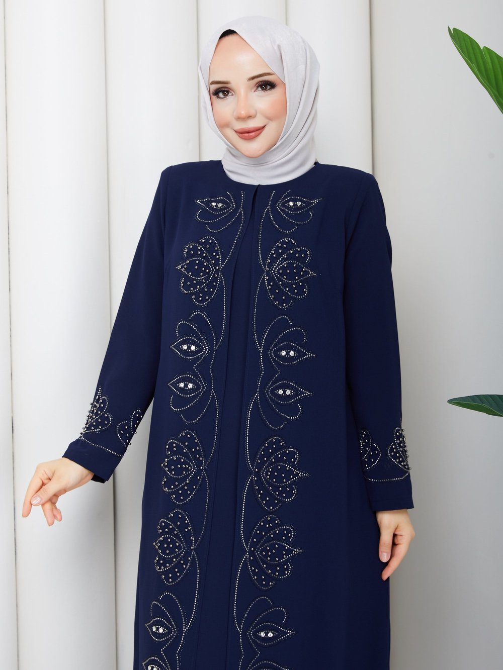 LALEZAR ELBİSE BÜYÜK BEDEN ANNE ELBİSESİ