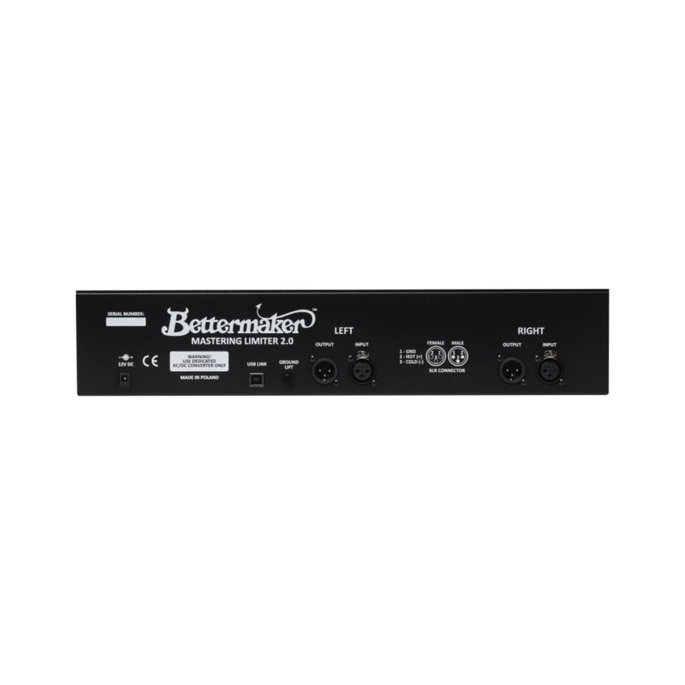 Bettermaker Mastering Limiter 2.0