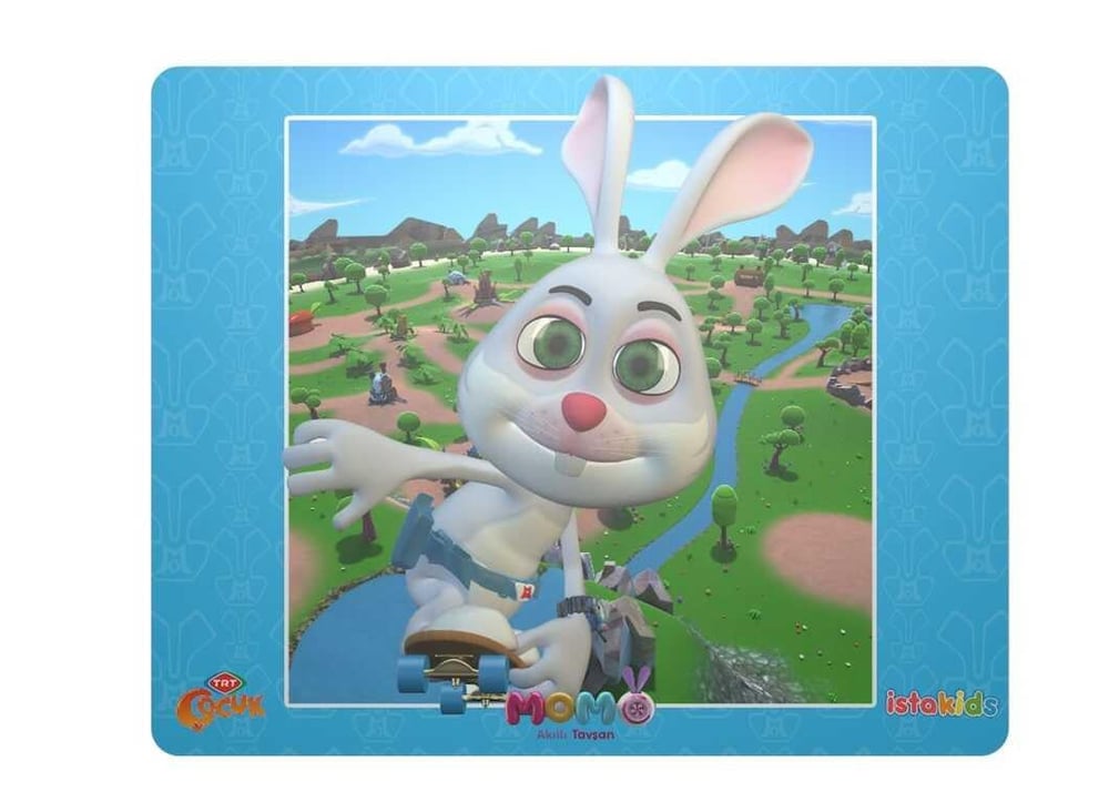 Akıllı Tavşan Momo Mouse Pad Model 1