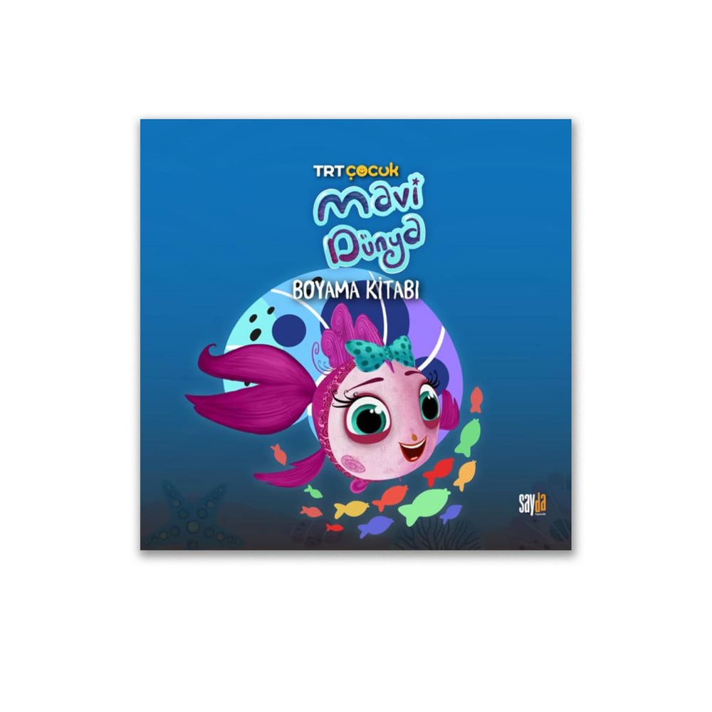 Mavi Dünya Boyama Kitabı