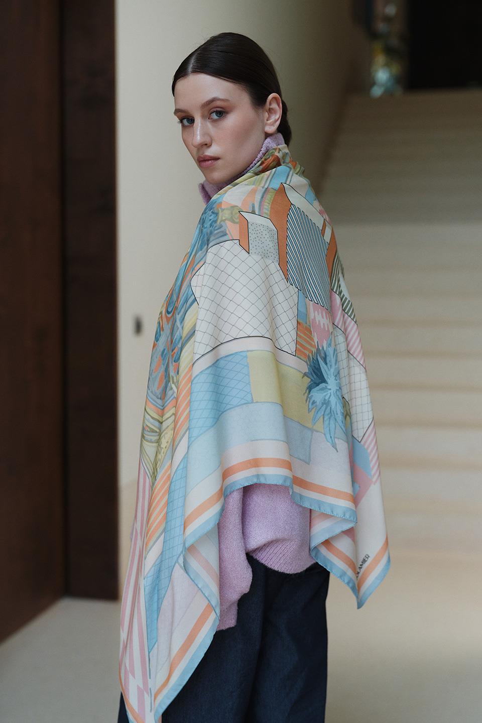 Grace Model Omuz Şalı