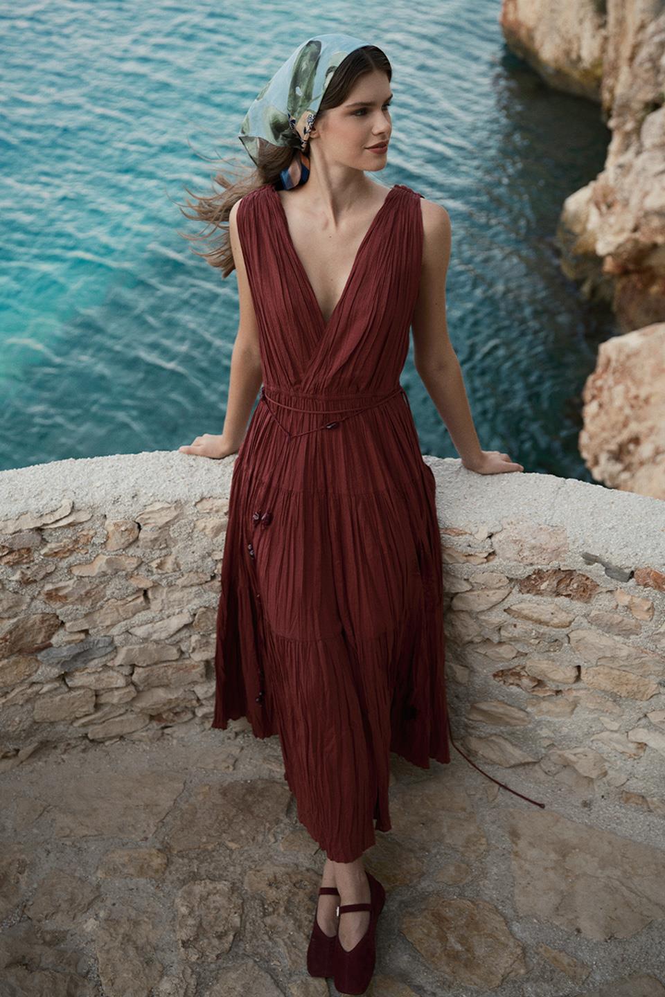 Önü Küt Babet Bordo