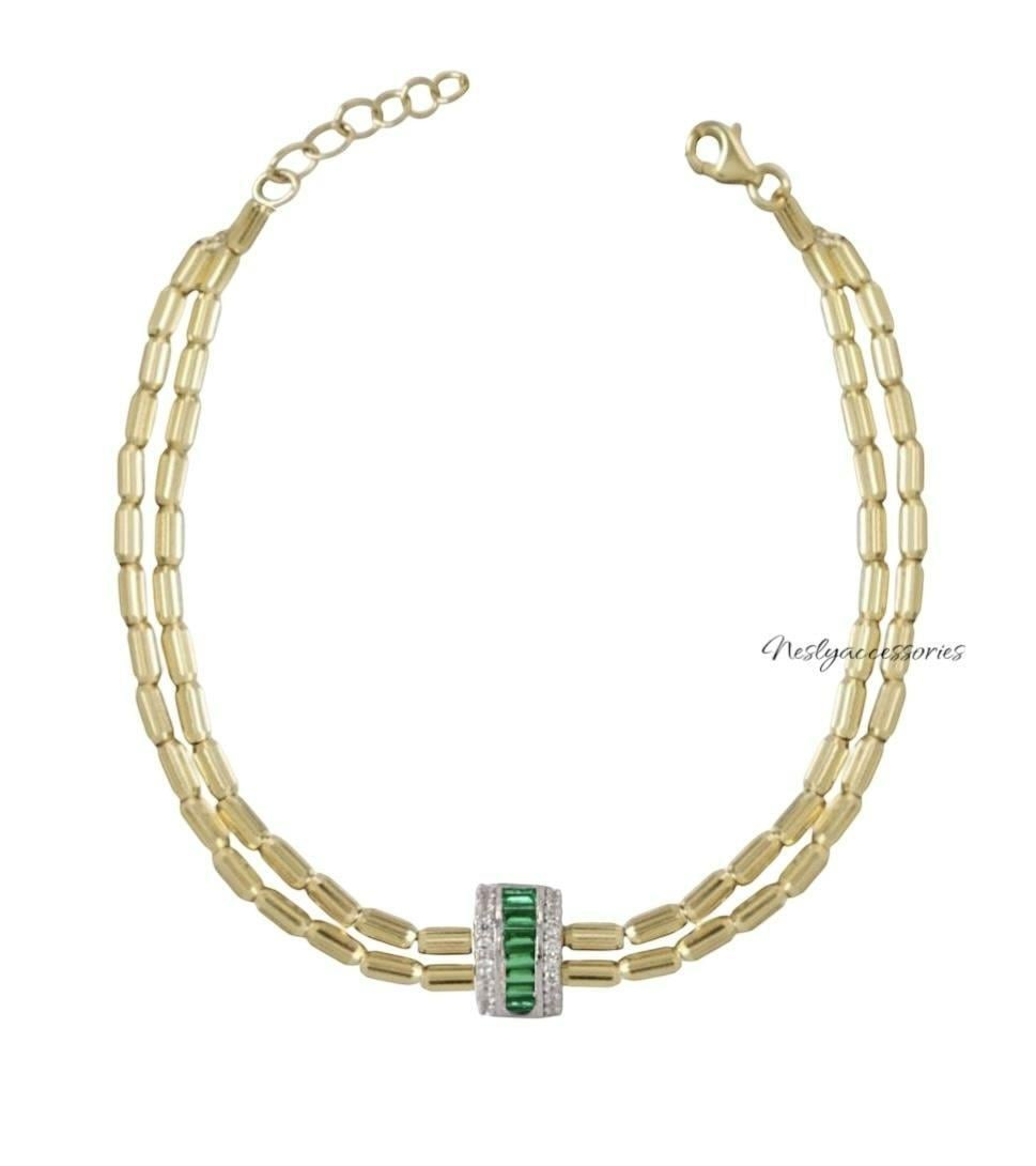 14K Gold Işıltılı Bileklik