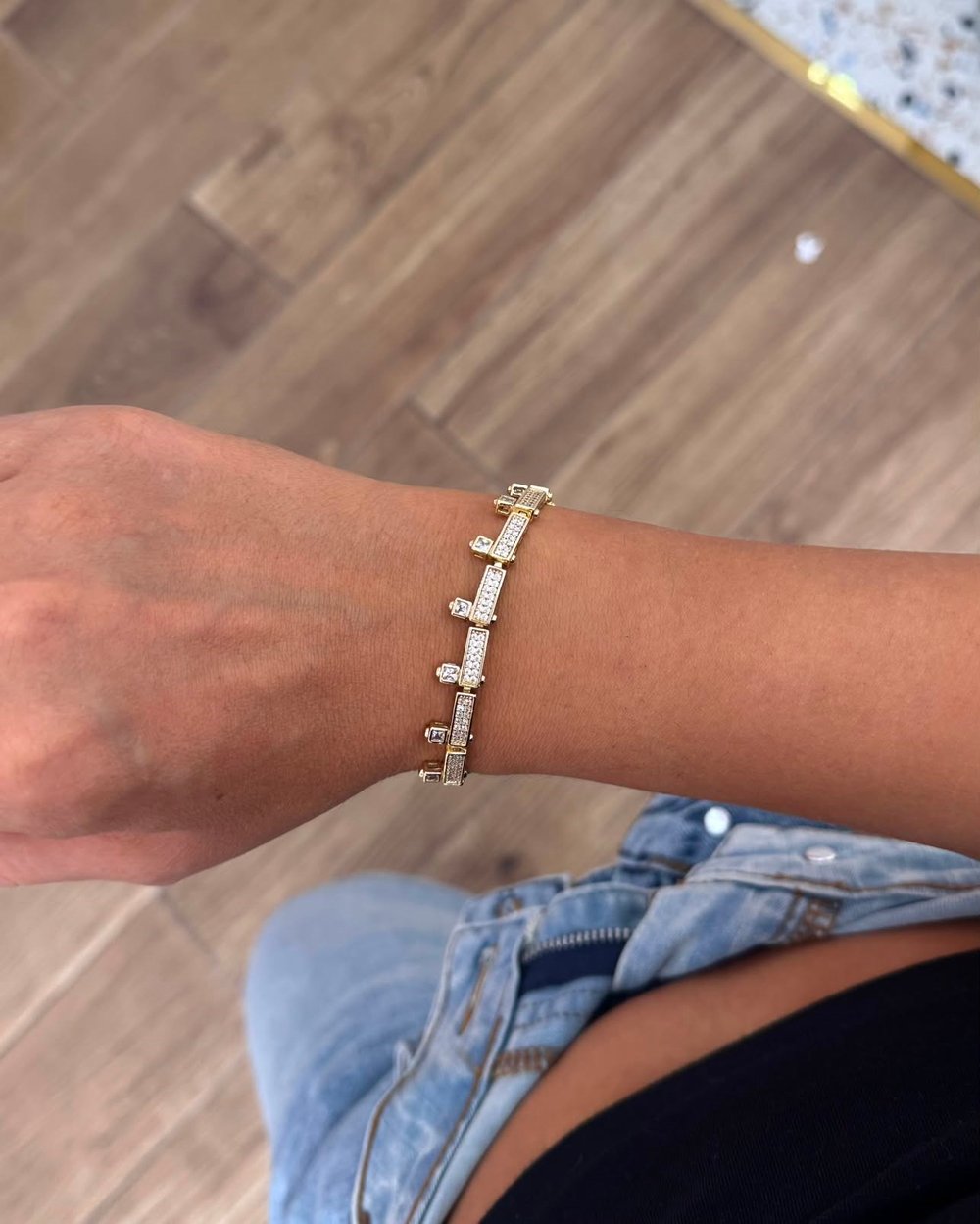 14k Altın Kaplama Organik Yuvarlak Plaka Küpe (4cm)