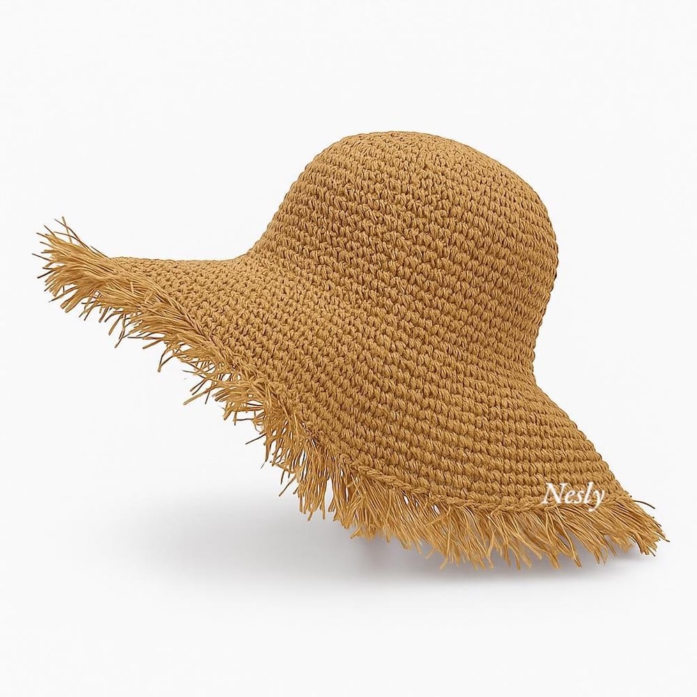 Palm Breeze El Yapımı Hasır Şapka