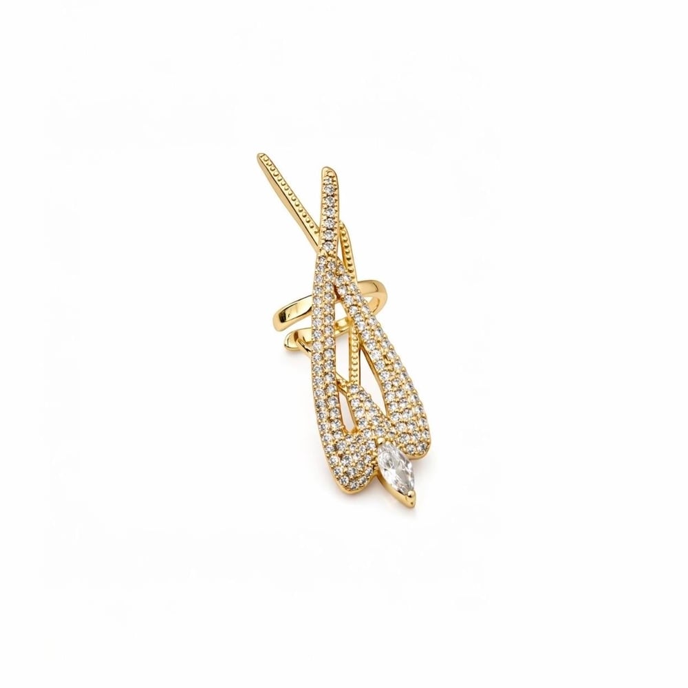 Gold Kırlangıç Ear Cuff