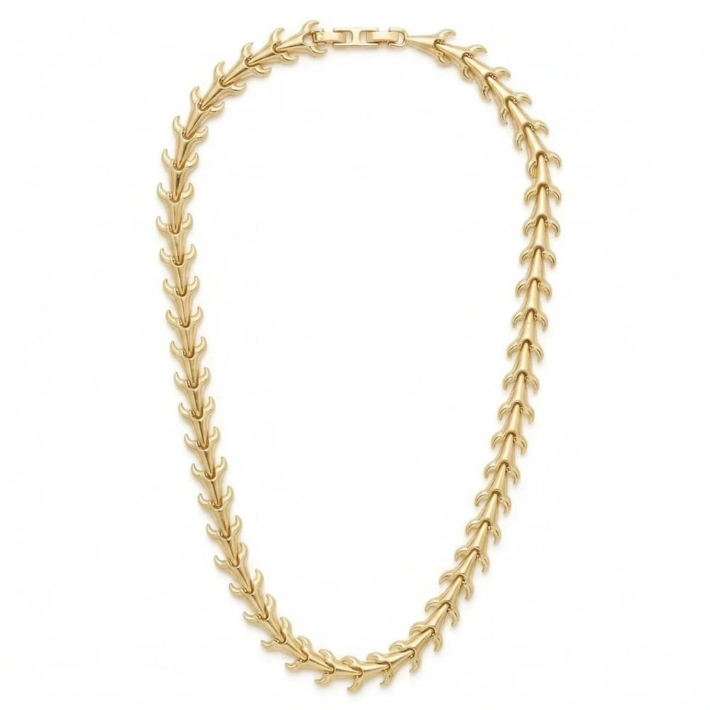 Gold Zırh Zincir Kolye
