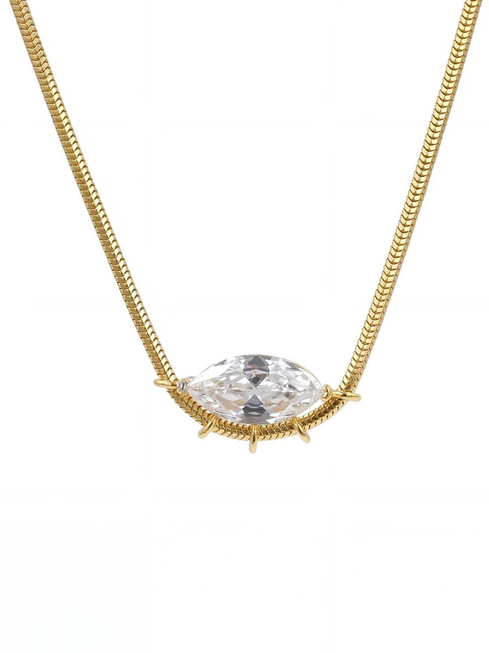 Marquise Solo Kolye (40+5cm)